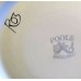 POOLE POTTERY STUDIO FLORAL DESIGN 25.5cm RIMMED BOWL – ROS SOMMERFELT 